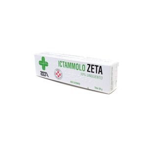 Zeta Farmaceutici Spa Ictammolo Zeta 10% Unguento 30g - Trattamento per Infiammazioni Cutanee