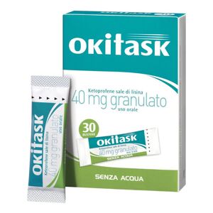 Dompe' Farmaceutici Spa Okitask 30 Bustine Uso Orale Senza Acqua - Antiinfiammatorio ed Antireumatico Non Steroideo