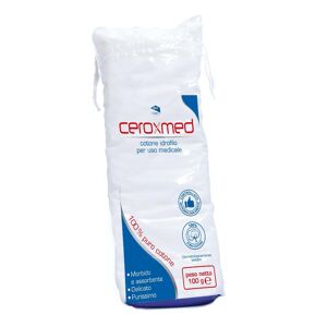 Nova Argentia Srl Ind. Farm Ceroxmed Cotone Idrofilo 100g - Cotone Medico e Oculistico per Assorbire, Pulire e Asciugare