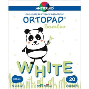 Pietrasanta Pharma Spa Master Aid Ortopad White Bamboo Medium 20 Pezzi 76x54mm