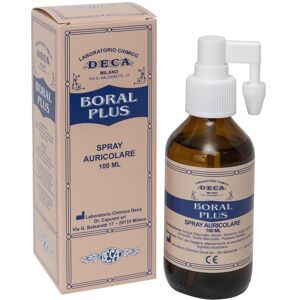 Deca Laboratorio Chimico Srl Deca - Boral Plus Spray Auricolare 100 ml per Igiene e Protezione dell'Orecchio