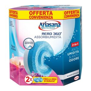 HENKEL Ricarica sali assorbiumidità  Ariasana Aero 360° tab lavanda 2x450g