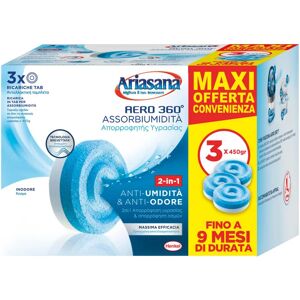 HENKEL Ricarica sali assorbiumidità  Ariasana neutro 3 x 450g