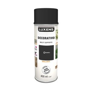 LUXENS Spray  base solvente nero 0.4 L