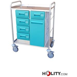 Carrelli Per Medicazione Con Cassetti H564_100