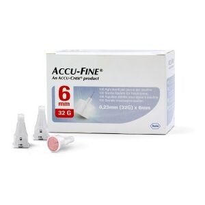 ROCHE DIABETES CARE ITALY SpA ACCU-FINE AGO G32 6MM 100PZ