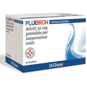 CHIESI FARMACEUTICI SpA Fluibron Adulti 30 Mg Granulato Per Sospensione Orale 30 Bustine