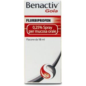 RECKITT BENCKISER H.(IT.) SpA Benactiv Gola Spray per mucosa orale 15ml 0,25%