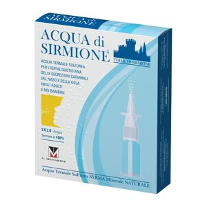 TERME DI SIRMIONE Acqua di Sirmione Acqua Termale Spray 6 Flaconcini