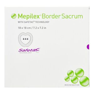 MOLNLYCKE MEPILEX BORDER SACRUM 15X15 5P