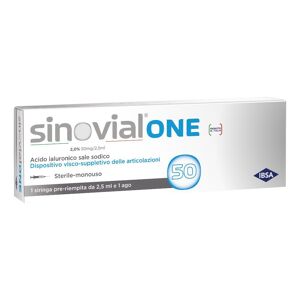 IBSA FARMACEUTICI ITALIA Srl SINOVIAL ONE SIR 2% 2,5ML