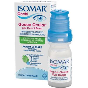 EURITALIA PHARMA (div.COSWELL) Isomar Occhi Gocce oculari per occhi arrossati acido ialuronico 0,2% 10 ml