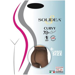 SOLIDEA BY CALZIFICIO PINELLI CURVY 70 Opaque Nero 2M-XL