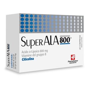 PHARMASUISSE LABORATORIES Srl Superala 800 20 Compresse