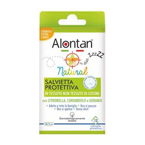 PIETRASANTA PHARMA SpA Alontan Natural Salvietta Monouso 12 Pezzi