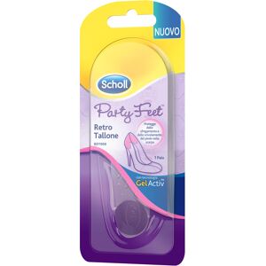 Plantare Ortopedico Per Retro Tallone Party Feet Scholl Gel Activ 1 Paio