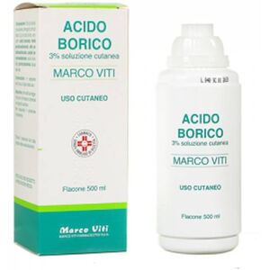 Marco Viti Acido borico soluzione al 3% 500ml