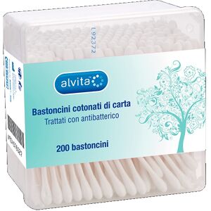 Alliance Healthcare Alvita Bastoncini di Cotone 200 pezzi