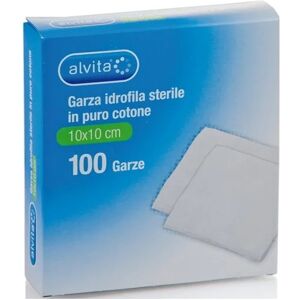 Alliance Healthcare Alvita Garza Idrofila 10cmx10cm 100 pezzi