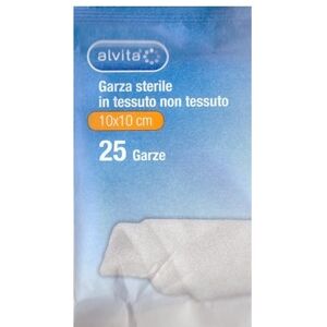 Alliance Healthcare Alvita Garza TNT 10cmx10cm 25 Pezzi