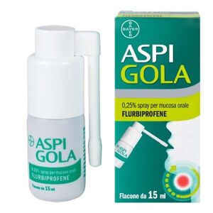 pharmeg Aspi gola spray orale 15ml flurbiprofene 0,25%