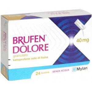 Mylan Brufen dolore*24 bustine orosolubili 40mg