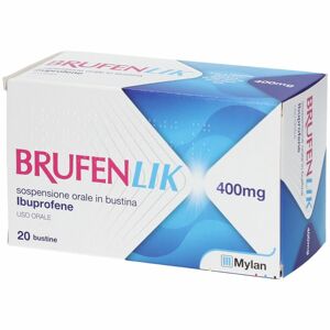 Mylan Brufenlik Ibuprofene 400 mg 20 bustine 10ml