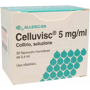 allergan Celluvisc monodose 30 flaconcini