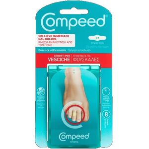 perrigo Compeed cerotti vesciche dita dei piedi 8 pezzi