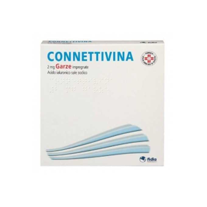 Fidia Farmaceutici Connettivina garze 10 pezzi 10 x 10 cm