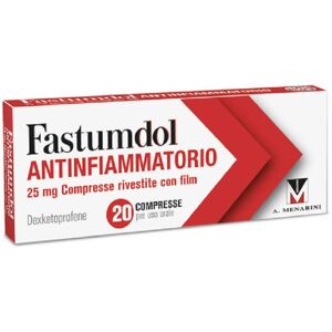 Menarini Fastumdol Antinfiammatorio 25 mg 20 compresse