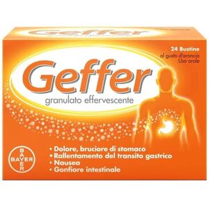 Bayer Geffer granulato effervescente 24 bustine