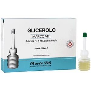 Marco Viti Glicerolo microclismi rettali*6 contenitori 6,75g