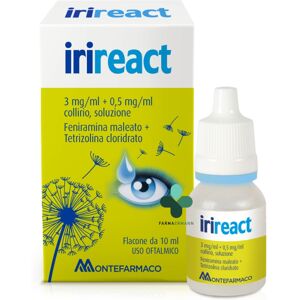 Genetic Irireact Collirio Decongestionante per le Allergie Flacone da 10ml