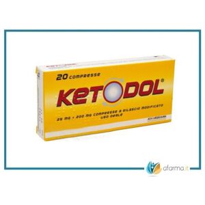 alfa_wassermann Ketodol 20 compresse 25mg + 200mg