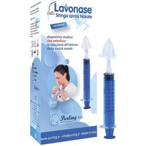 purling Lavonase Siringa Spray con Oliva Nasale 10 ml