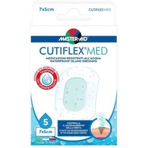 Master Aid M-Aid Medicazioni Cutiflexmed 7x5 cm 5 pezzi