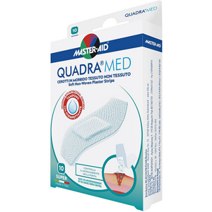 Master Aid Masteraid quadra med grande 78x26 mm 10 pezzi