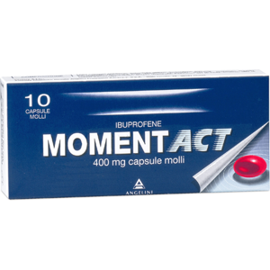 Angelini (A.C.R.A.F.) SPA Momentact molli 10 capsule