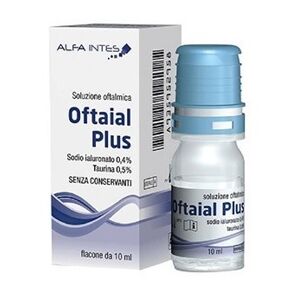 Alfa INTES Oftaial Plus Soluzione Oftalmica Flacone 10 ml