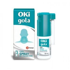Dompè Oki gola spray 15ml 0,16% di ketoprofene