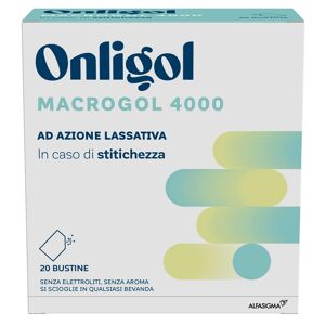 siit Onligol Lassativo a base di Macrogol 20 bustine da 10g