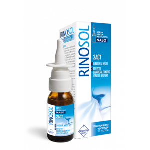 Coswell Rinosol 2act spray nasale decongestionante naturale