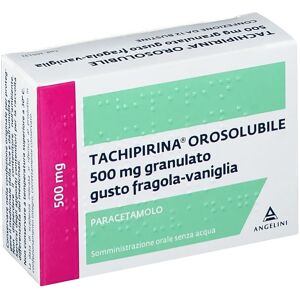 Angelini (A.C.R.A.F.) SPA Tachipirina orosolubile 12 bustine 500mg