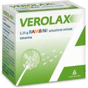 Angelini (A.C.R.A.F.) SPA Verolax*bambini 6 clismi rettali 2,25g