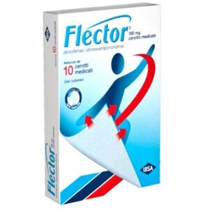 FLECTOR*10 cerotti medicati 180 mg