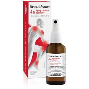 Fastuadvance 4% Spray Cutaneo per Dolori Articolari 25 g