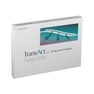 TRANSACT LAT*10 cerotti medicati 40 mg