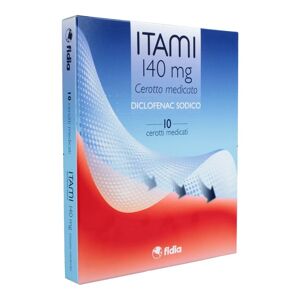 Fidia Itami 10 Cerotti Medicati 140 mg