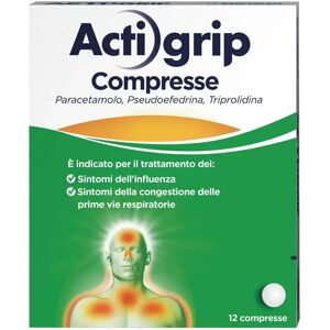 ACTI grip Contro i Sintomi Influenzali e da Raffreddamento 12 Compresse